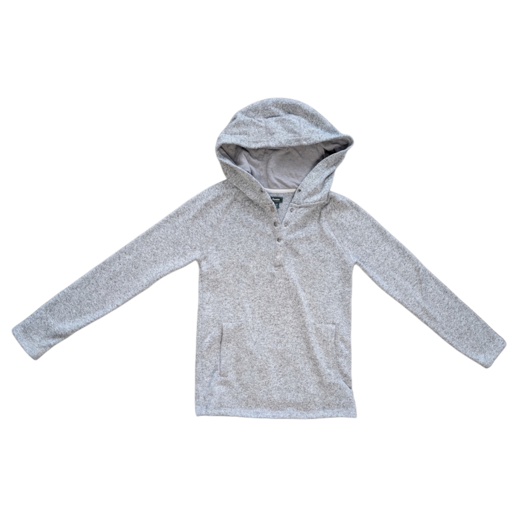 Roots Women's Size Extra‎ Small Grey Long Sleeve Warm Hoodie